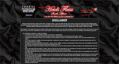 Desktop Screenshot of heidifleiss-sa.com